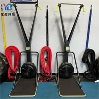 Équipement d'exercice de ski en gros d'usine de machine de gymnastique de ski d'acier YG-AS005 de forme physique de YG