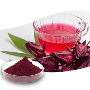 アムリン ロゼルエキス粉末（アントシアニン2％含有）と紫外線を含むサブダリファ花粉末 - Product Image 6