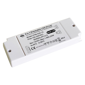 Alimentation LED SAA OTM-A20-12 5 en 1 LED DRIVER Installation facile avec connecteur en boucle - Product Image 1