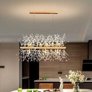 ไฟระย้าคริสตัลรูปดอกแดนดิไลอันหรูหราปรับความสว่างได้ตามต้องการ - Product Image 3