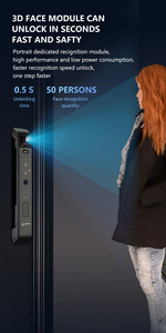 Cerradura Inteligente <span class=keywords><strong>Digital</strong></span> con Reconocimiento Facial 3D <span class=keywords><strong>Orbita</strong></span>, Precio de Fábrica, Cerraduras Inteligentes con Huella Dactilar Biométrica y Aplicación - Product Image 6
