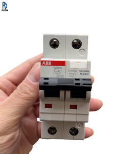Interruptor Diferencial Residual (RCBO) GS201-C40A 1P+N, Dispositivo de Protección Contra Fugas, Interruptor de Doble Onda, Protección Contra Sobrecarga y Cortocircuito - Product Image 1
