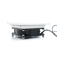 Jasonfan DC12v 24V Cabinet Ventilateur Axial Filtre 116*116mm IP54 ventilation grille d'air avec Filtre Tapis FJK6621PB