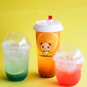 Vaso Ecológico en Forma de U de Plástico PP para Bebidas Frías, Agua, Jugo, Tequila, con Logotipo Personalizable - Product Image 1
