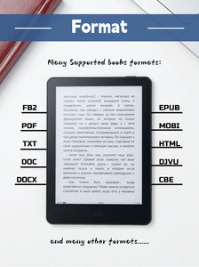 Liseuse électronique Meebook S6 6 pouces Android 8.0 32 Go 300 PPI Écran E Ink Carta Étanche IPX8 <span class=keywords><strong>Google</strong></span> Play Store Anglais PDF TXT - Product Image 3