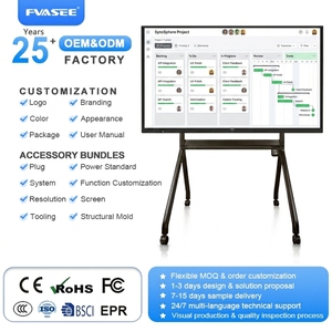 Best Selling Interactive Smart Board for School Meetings Touch Screen Display Flat <b>TV</b> Touch Screen Touch Screen - Product Image 1