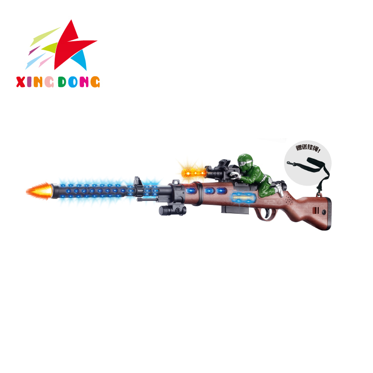 Fusil Sniper 98k Jouet Balle Mousse Fusil Sniper 98K Manuel à Balles Mousse - Jouet Avec Lunette Réglable, Éjection Et Trépied Pour Enfants Dès 6 Ans
