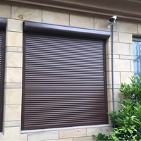 Puerta Enrollable de Acero de Alta Calidad Fabricada en China, Resistente al Fuego por 3 Horas, Insonorizada, con Control Remoto, para Uso Industrial