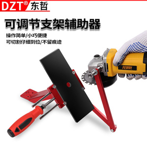 Affûteur de lames de tondeuse à gazon Dzt en alliage d'aluminium, 15-45 degrés, outil de jardinage manuel - Product Image 3