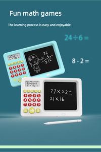 Tableta <span class=keywords><strong>de</strong></span> Aprendizaje <span class=keywords><strong>de</strong></span> Matemáticas Portátil con Cuatro Operaciones para Niños <span class=keywords><strong>de</strong></span> Primaria, Mejora la Velocidad y Precisión en la Aritmética Oral, Juguete - Product Image 5