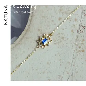 Natuna S925 Sterling Silver Gold-plated Bracelet Elegant Palace Style Luxury Bracelet Fine Jewelry Bracelet For Women Mother Day