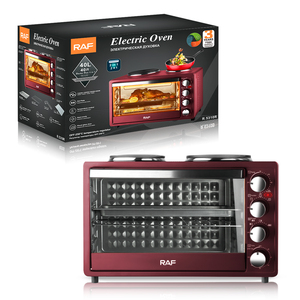 RAF nuovo Design Elettrodomestici da <span class=keywords><strong>cucina</strong></span> multifunzionali 40L friggitrice ad aria <span class=keywords><strong>elettrica</strong></span> <span class=keywords><strong>forno</strong></span> <span class=keywords><strong>con</strong></span> piastre elettriche porta in vetro - Product Image 1