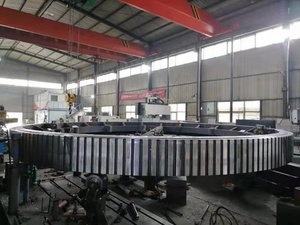 China Marke Yogie anpassen Drehrohrofen Guss Stahl ZG310-570 großen Modul Zement kugelmühle großen Ring Stirnrad Zahnrad - Product Image 5