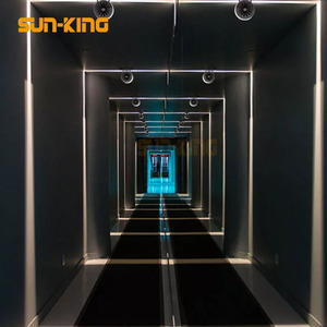 Decorative Outdoor Facade Building 360 Degree 24VDC Blue 3000K Pane Lamp 12W <strong>Window</strong> Frame <strong>Light</strong> - Product Image 6