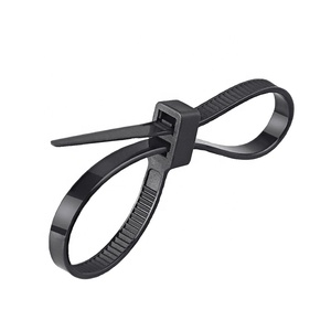 Attaches-câbles automobiles avec fixation en forme de <span class=keywords><strong>sapin</strong></span>, organisateur polyvalent pour regrouper et sécuriser les câbles, cordons ou fils, <span class=keywords><strong>200</strong></span> mm, 100 pièces - Product Image 2