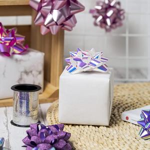 Competitive Price Wholesale Customized Plastic Fashion <b>Ribbon</b> Star Bow Valentine's Day Christmas <b>Wedding</b> Birthday Gift Packing - Product Image 4