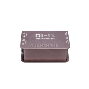 Boîtier DI professionnel en métal à double canal Di-T2, convertisseur <span class=keywords><strong>audio</strong></span> passif à faible bruit pour instruments de musique, scène et <span class=keywords><strong>studio</strong></span> - Product Image 6