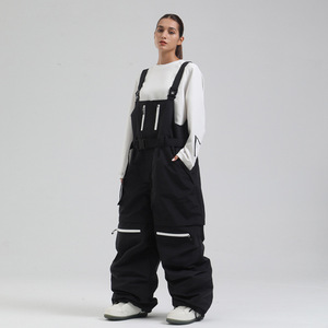 Pantalones de esquí para <span class=keywords><strong>hombre</strong></span>, nuevos deportes profesionales sueltos para exteriores, tabla individual y doble, a prueba de viento, cálidos, pantalones de esquí transfronterizos para mujer - Product Image 5