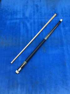Taco de billar de cuero termoformado Wra1/2, madera de arce canadiense importada, 58 pulgadas de largo, punta multicapa de 12.5mm, especial para club. - Product Image 5