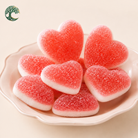 YUSAIL Premium Gourmet Hartvormige Gummy Candy Assortiment Fruitgevulde Snoepjes Op Maat Verpakte Levering