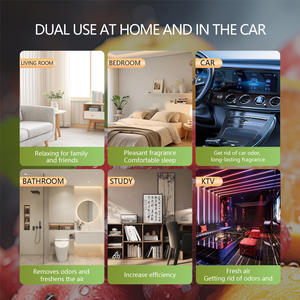 Bálsamo Sólido de Plástico con Aroma de Frutas de Alta Calidad, Eliminador de Olores, Doble Uso para Auto y Hogar, Larga Duración - Product Image 5