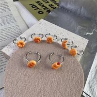 Intéressant Résine Pain Anneau En Acier Inoxydable Mignon Niche Personnalité Polyvalent Couple Ouvert Index Bague Anneau