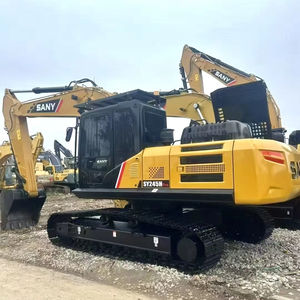 รถขุดมือสองเครื่องขุดดิน Sy245 24.5Ton มือสอง Sany 245เครื่องขุดไฮดรอลิกขนาดกลางของแท้ - Product Image 1