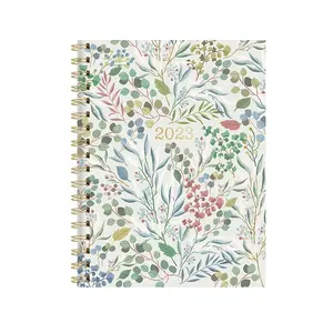 Benutzer definierte Milch planer Agenda Planer Hardcover Notebook Doppels pirale Spule mit wunderbaren Tabs