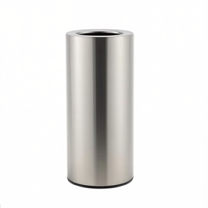 Papelera Inox Circular Medium 695 G Cestino per Rifiuti - Product Image 2