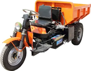 Truk tipper pasir Cina, 1 ton 2 ton 3 ton sepeda motor sampah moped kargo dumper dalam obral