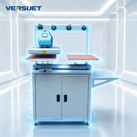 Versijet VP4060 40*60 Platte Strijkpers Warmtepersmachine Nieuwe Automatische Kleding Warmtetransfer T-shirt Platte Printer