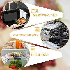 10oz-162oz/300ml-4800ml Large Size Disposable Circular Lunch Box with Lid PP Material Restaurant Use <b>Takeaway</b> <b>Container</b> - Product Image 4