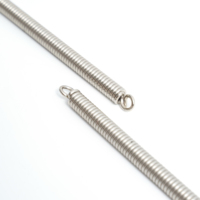 Ressorts de tension industriels personnalisés à petite bobine avec crochets doubles en acier inoxydable de forme spéciale, capacité de charge de 20 à 40 lb, fabrication en usine