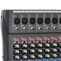 Console de mixage audio professionnelle CT-80S 8 canaux avec alimentation fantôme USB pour spectacles sur scène et réunions
