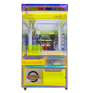 Equipo de juguete electrónico premium a gran escala-Máquina de muñecas completamente transparente Tienda de aperitivos Planificación Juegos que funcionan con monedas para - Product Image 1