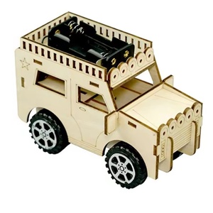 OKYN-G5417-1 <b>DIY</b> handmade Jeep off-road vehicle STEM <b>Kit</b> Science Experiment Tool <b>Kit</b> Children's Invention Educational <b>Kit</b> - Product Image 1