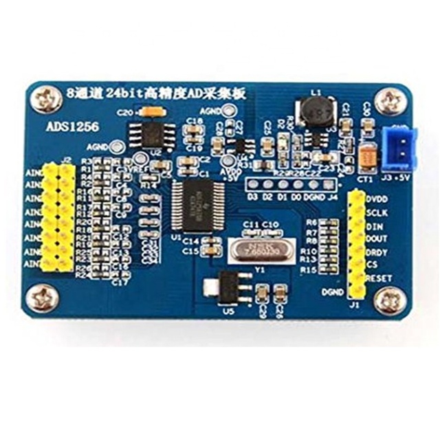 #35202 ADS1256 High-precision ADC Module Conversion 24-bit 8-channel