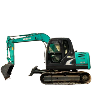 Used KOBELCO SK75mini crawler excavator 7.5Tons 90%new crawler excavator KOBELCO SK75 used <b>Construction</b> <b>Machinery</b> made in japan - Product Image 1
