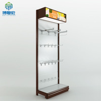 Étagère de gondole en métal de support de support d'affichage d'outils électriques pour le magasin et le supermarché pour l'utilisation d'atelier de quincaillerie d'outils à main