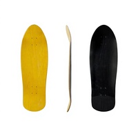 Planche de surf skate 7 plis en érable du Nord-Est, concave profond, 32x10 pouces, personnalisée, directement de l'usine