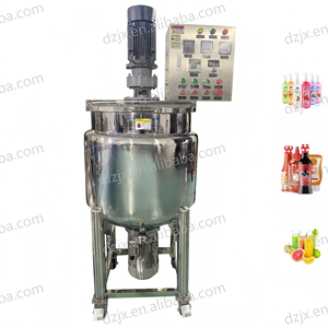 Dzjx Nhiệm Vụ Nặng Nề Nước Trái Cây Chất Tẩy Rửa <span class=keywords><strong>Mixer</strong></span> 1000 L 300 Lít 50L Sữa Chua Kem Công Nghiệp Loại homognizer Trộn Máy - Product Image 3