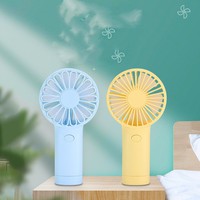 Ventilateur à main Portable 400mah plusieurs options de couleur pour merci/noël/vacances/mariage/retour/cadeau d'anniversaire pour hommes/femmes