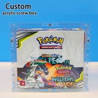 Coffret de présentation de vis en acrylique personnalisé, boîte de rangement à aimant en Cube, pour vitrine de bijoux, 3x3x3, 4x4 et 5x5