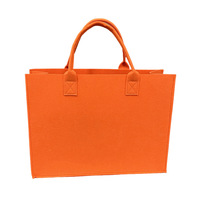 Sac fourre-tout en feutre personnalisé avec logo, cadeau promotionnel d'entreprise, sac à main durable en feutre, fabrication sur mesure en gros