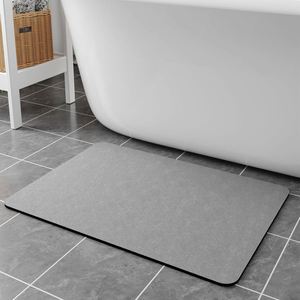 Tapis de bain en terre de diatomée personnalisable, super absorbant, antidérapant et à séchage rapide pour salle de bain - Product Image 1