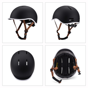 オリジナルデザインヴィンテージレジャーオートバイヘルメット高品質スクータースケートボードフットボールヘルメット電動自転車ヘルメット - Product Image 3