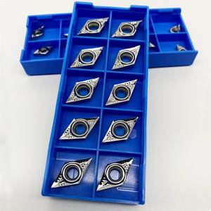 Herramienta de corte de tungsteno, carburo de torneado para procesamiento de aluminio y cobre, DCGT 070202 DCGT070204 DCGT070208 - Product Image 3