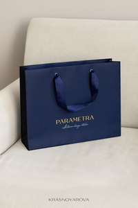 Sacchetti di carta stampati con marchio di abbigliamento personalizzato con il proprio logo sacchetti di carta per la spesa in cartone sacchetti regalo per piccole imprese - Product Image 3