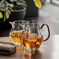 Nouvelle Tasse à café en verre borosilicate transparent haut de gamme 250 ml, style américain, écologique, compatible micro-ondes et lave-vaisselle