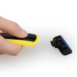 Vendita calda rasoio da barba rasoio di sicurezza in metallo rasoio a 5 lame con acciaio inossidabile per Set - Product Image 5